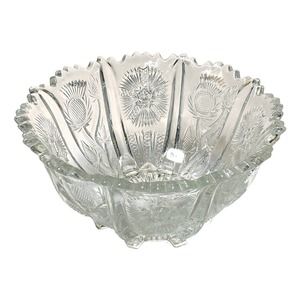 Vintage Beautiful Cut Glass Bowl